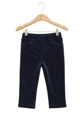 5/$15 Joe Fresh Baby Girl Stretchy Velour Pull Up Pants